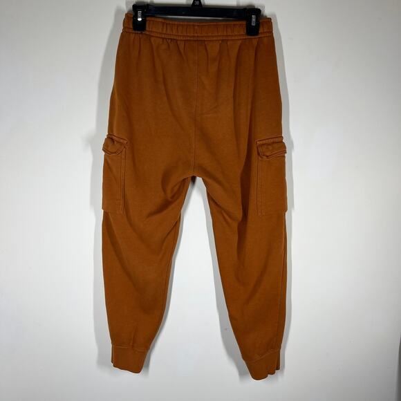 Nike Jogger Pants Mens Small Sportswear Club Fleece Cargo Burnt Sienna Color - Picture 8 of 12